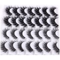 Pikkukuva 10 / 10: 14 paria tekoripsiä Faux Mink Lashes - varastossa