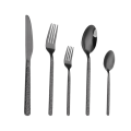 Pikkukuva 1 / 10: Ruokailuvälinesetti Ruokailuvälinesetti - korkealaatuinen black