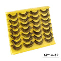 Pikkukuva 1 / 10: Tekoripset Faux Mink Lashes - varastossa MY14-12