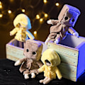 Miniatyrbild 3 av 5: Spel Surrounding Little Nightmare 2 Liten flicka Liten Six Box Fin action Plyschleksaksdocka - on stock Style -3