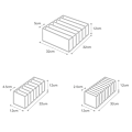 Miniatyrbild 7 av 11: Underkläder BH Förvaring Organizer Box Strumpor Slipsar - high quality Grey 11 grid