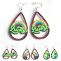 Pikkukuva 2 / 2: Naisten koruja St. Patricks Day Drop Earrings Dangle Earrings - spot-myynti A