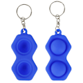 Pikkukuva 3 / 7: Lapset Aikuiset Simple Dimple Sensory Fidget Toy Silikoni - korkea laatu Red