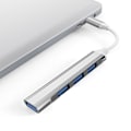 Pikkukuva 9 / 9: USB C HUB 3.0 Type-C Dock Station 4 -portti – spot-myynti USB 3.0 Grey