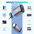 Miniatyrbild 3 av 10: USB C till typ C-adapter Magnetisk ARMBÅG - high quality Elbow