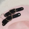 Pikkukuva 3 / 10: Gothic Punk Beret Lolita Beret Hat WINE RED - korkea laatu