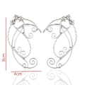 Pikkukuva 3 / 7: 1 pari Filigree Fairy Wrap korvakoru Elf Ear Cuffs LEFT - korkea laatu