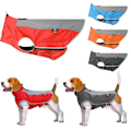 Miniatyrbild 1 av 9: Vattentät hundjacka Kläder Warm Winter Puppy Coat - on stock blue S