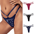 Pikkukuva 4 / 5: Naisten seksikäs G-string alushameet Alushousut Alusvaatteet Matala - spot-myynti wine red S