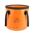 Miniatyrbild 1 av 10: 10L Hopfällbar vattenhink Vattenbehållare ORANGE 10L - high quality