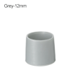 Pikkukuva 1 / 10: 10 kpl/setti Tuolin jalkasuojat Huonekalun jalat GREY 12MM - varastossa Grey 12mm