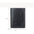 Pikkukuva 6 / 11: Miesten Pop Up -lompakko Rfid Blocking Slim Card Holder Automaattinen - spot-ale Gray