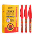 Pikkukuva 1 / 9: 5 kpl 20/30 mm pitkät tussit syväreikäiset tussit PUNAINEN 20MM - spot ale Red 20mm