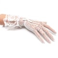 Pikkukuva 6 / 10: Fishnet Mesh Gloves Morsiushanskat RED - spot-myynti Red