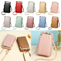 Pikkukuva 10 / 10: Naisten matkapuhelinlaukku Kukkaro Crossbody Laukut Matkalaukku - Spot-ale Light Pink