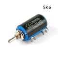 2st Multiturn Potentiometer WXD3-13-2W 2PCS 5K6 - high quality 2pcs 5K6