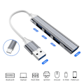 Pikkukuva 2 / 9: USB C HUB 3.0 Type-C Dock Station 4 -portti - varastossa Type-C Grey