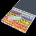 Pikkukuva 7 / 11: 28/56 Grids Beads Storage Box, Art Rhinestone Tools - varastossa multicolour 28 compartment storage box