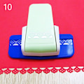 Pikkukuva 1 / 10: Fancy Border Punch Embossing Punch 10 - korkea laatu 10