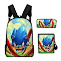 Miniatyrbild 1 av 4: 3st 3D Print Super SONIC Ryggsäck Axelväskor Case#567 - high quality TC-26