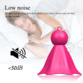 Miniatyrbild 8 av 10: Nippelstimulering Slickande Vibrator Bröst ROSE RÖD - high quality rose red
