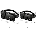 Miniatyrbild 3 av 10: äder midjeväska Fanny Pack BROWN - on stock Brown L