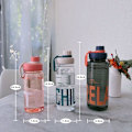 Pikkukuva 2 / 10: Urheiluvesipullo Juomapullo VALKOINEN 800ML - spot-myynti White 800ML-800ML
