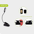 Pikkukuva 10 / 10: LED-kirjavalokiinnityslamppu 1 - LADATTAVA - spot-myynti 1-Rechargeable