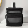 Pikkukuva 5 / 10: Meikkipussi Travel Cosmetic laukku BLACK DOUBLE LAYER - varastossa black double layer-double layer