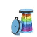Fällstol Campingsits Fiskestol utomhus - high quality rainbow&light blue