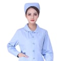 Miniatyrbild 4 av 10: Sjuksköterskehatt Cap VIT - high quality White