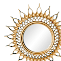Pikkukuva 2 / 5: 1/2/3/5 Nordic Wall Mirror Gold Frame Pienet peilit käytäville - korkea laatu Type C 1 Pc