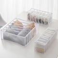 Miniatyrbild 11 av 11: Underkläder BH Förvaring Organizer Box Strumpor Slipsar - high quality Grey 11 grid