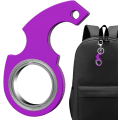 Miniatyrbild 2 av 5: Nyckelring Spinner Fidget Ring Toy, Key Spinner, Spinning Keychain, - on stock color3