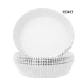 Pikkukuva 1 / 8: 100 PCS Air Fryer Liners engångspapper pergament ångbåt nature - spot försäljning 100PCS White