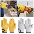 Miniatyrbild 7 av 10: Arbetshandskar Trädgårdshandske GUL XXL - stock Yellow XXL-XXL