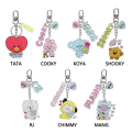 Miniatyrbild 2 av 10: BTS Nyckelring BT21 Nyckelring - stock