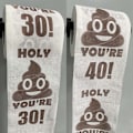 Pikkukuva 3 / 10: 1 rulla hauska paperipyyhe hauska syntymäpäivärulla 50 - spot ale