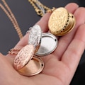 Pikkukuva 9 / 10: Kaulakoru Photo Image Locket GOLD - varastossa