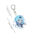 Pikkukuva 2 / 10: Genshin Impact Keychain Genshin Impact Keychains 2 - korkea laatu