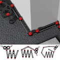 Pikkukuva 1 / 11: Multi Protractor Tile reiän etsin - spot-myynti 6-fold