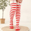 Pikkukuva 1 / 10: Coral Feece Sock Modeling Polvisukat STYLE 5 - korkea laatu Style 5