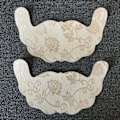 Pikkukuva 6 / 7: 2PCS Support näkymätön rintaliivit itseliimautuva teippi peittää pasteet - spot-myynti Black B