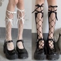 Pikkukuva 7 / 10: Mesh Strap Calf Socks MUSTA 1 - spot-myynti Black 1-1