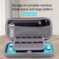Pikkukuva 4 / 8: Nintendo Switch Case -säilytyslaukku musta - korkea laatu black