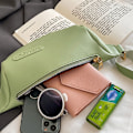 Miniatyrbild 5 av 10: Midjebältesväska Fanny Pack BRUN - high quality Brown