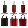 Pikkukuva 3 / 10: Viinin säilytyspussi Huopalaukku MUSTA DOUBLE POCKETS DOUBLE POCKETS black Double pockets-Double pockets
