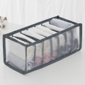 Miniatyrbild 5 av 11: Underkläder BH Förvaring Organizer Box Strumpor Slipsar - spot försäljning Grey Square 6 grid