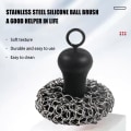 Miniatyrbild 4 av 11: Köksrengöringstillbehör Rengöringsboll Classic Brush Pot Net St - spot sales
