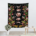 Pikkukuva 3 / 5: Moonflower Olohuone Makuuhuone Koristeellinen kuvakudos - varastossa 150*130cm